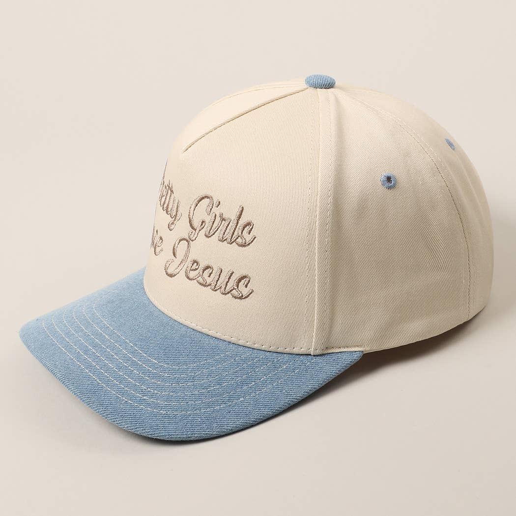 Pretty Girls Love Jesus Trucker Hat