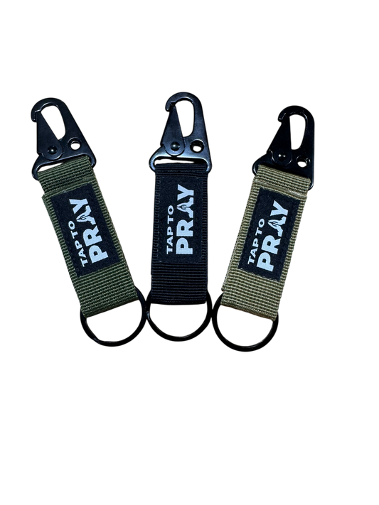 Versible - Tap To Pray™ - Tactical Carabiner Keychain