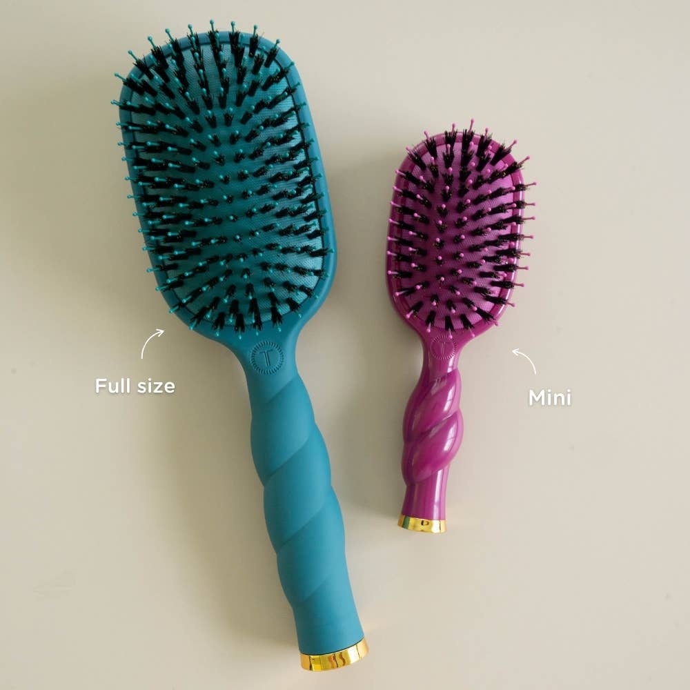 TELETIES - Mini Vented Hair Brush - Mulberry
