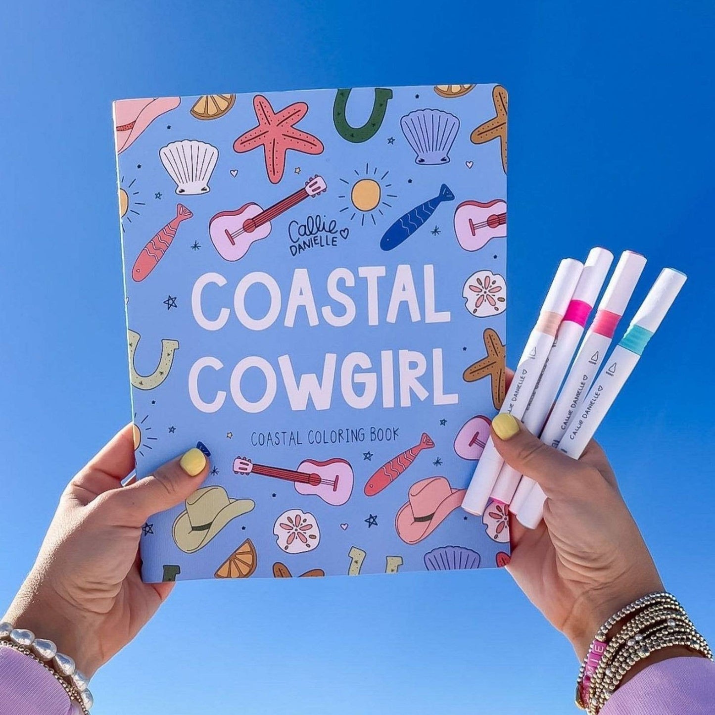 Coastal Cowgirl Coloring Book