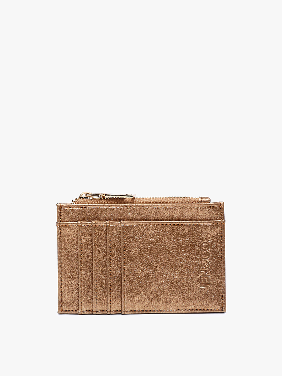Sia Zip Card Holder Wallet