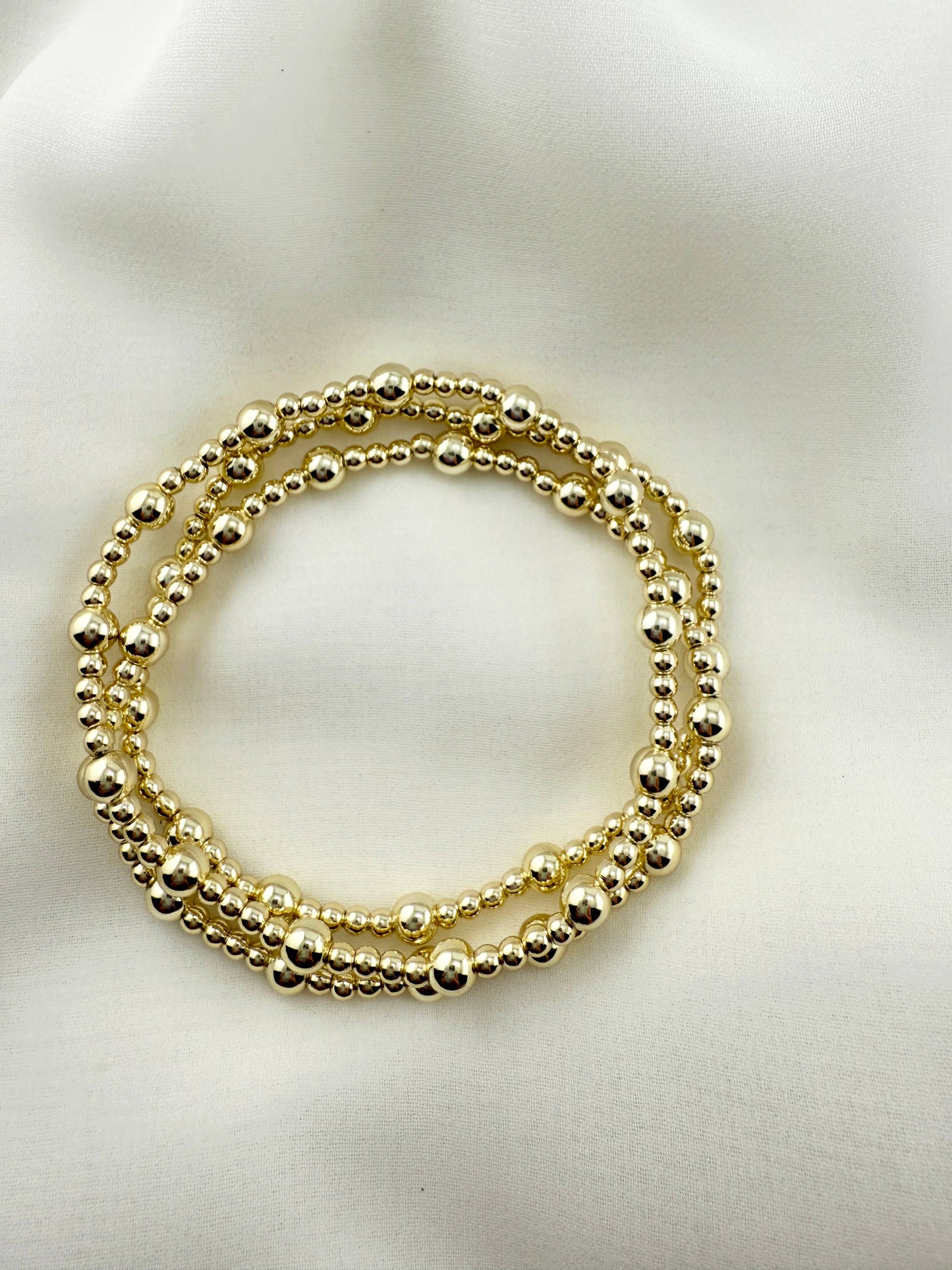 Gold Stretch Bracelet