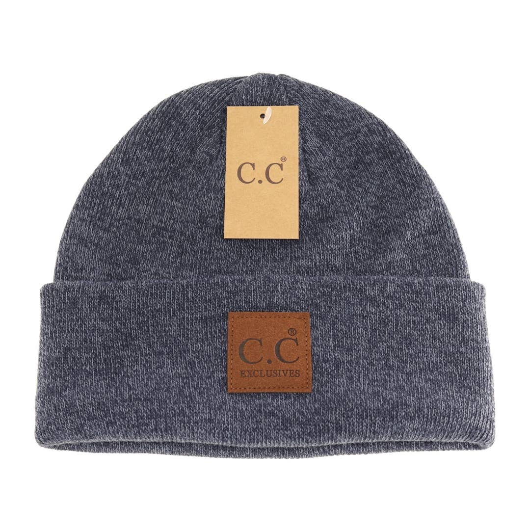 Classic C.C Beanie w/Oversized Logo