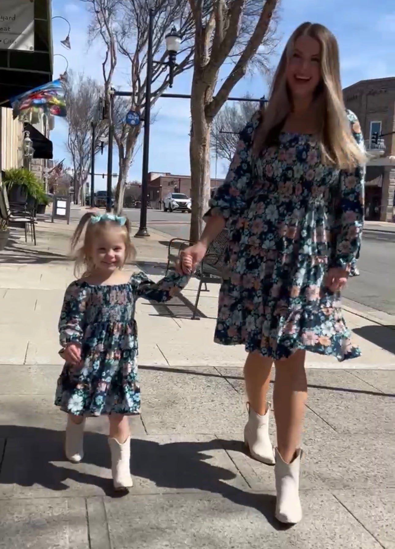 Girls Floral Mommy & Me Dress