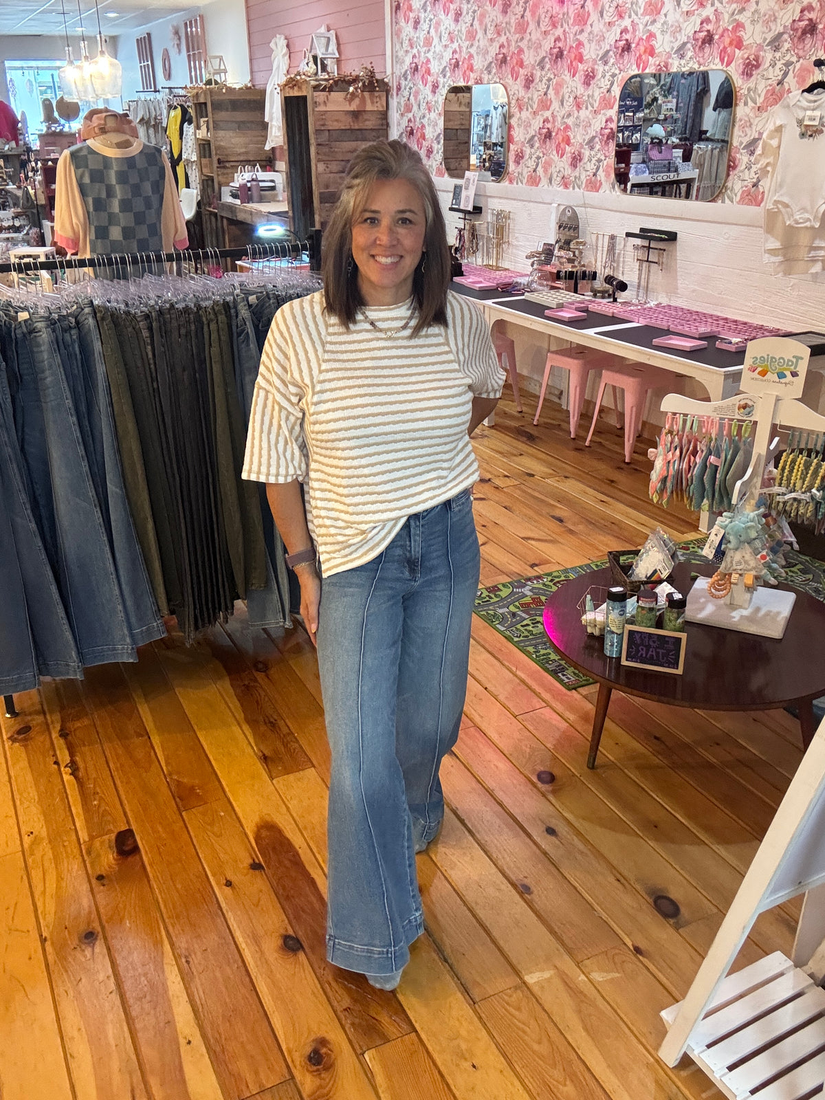 Palazzo Flare Jeans-Judy Blue