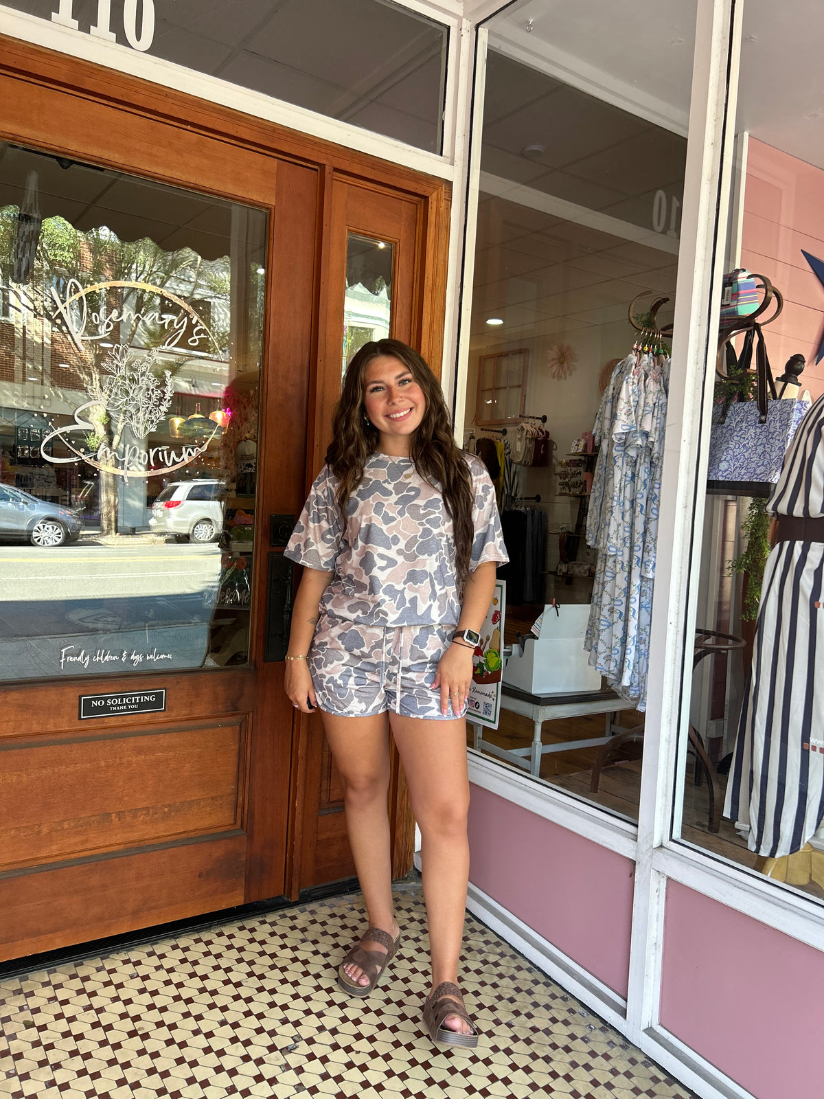 Camo Short Set-2 pc.