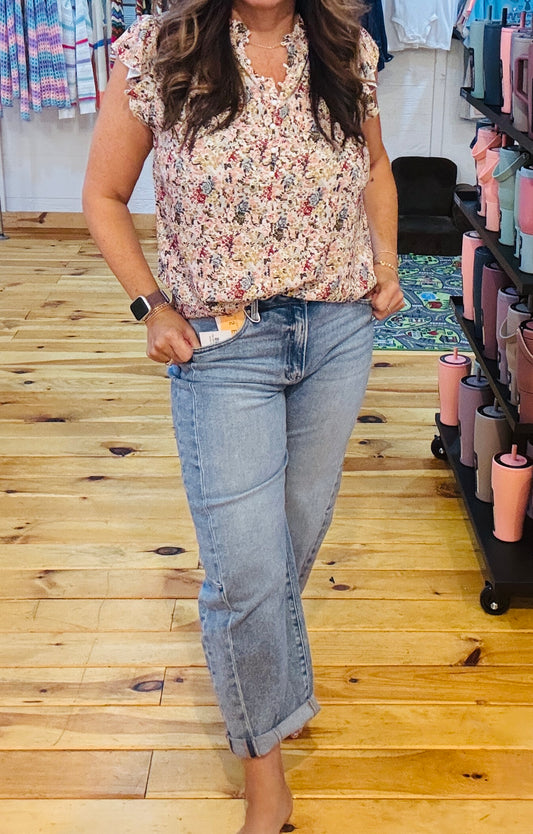 RISEN Barrel Jeans