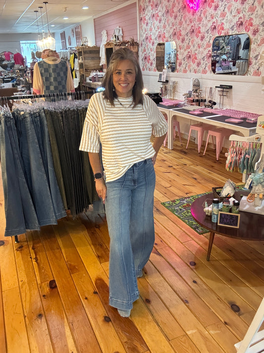 Palazzo Flare Jeans-Judy Blue