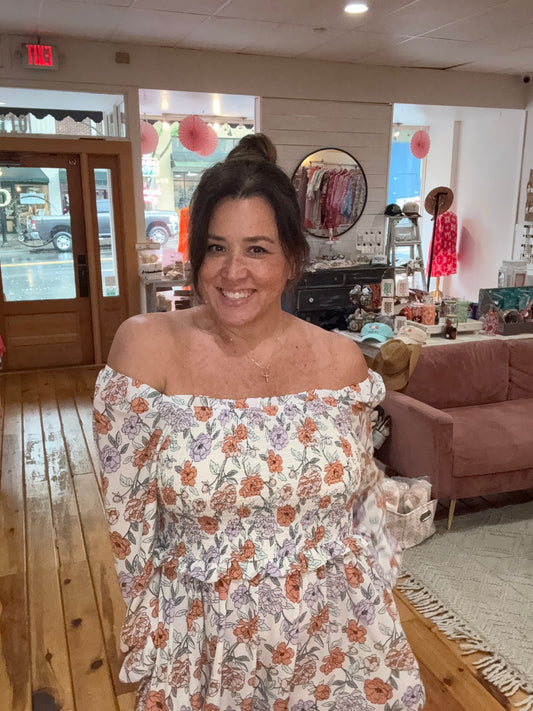 The Erin Floral Smocked Dress