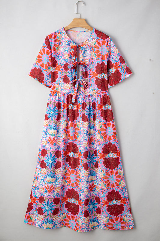 Lady of Leisure Floral Dress