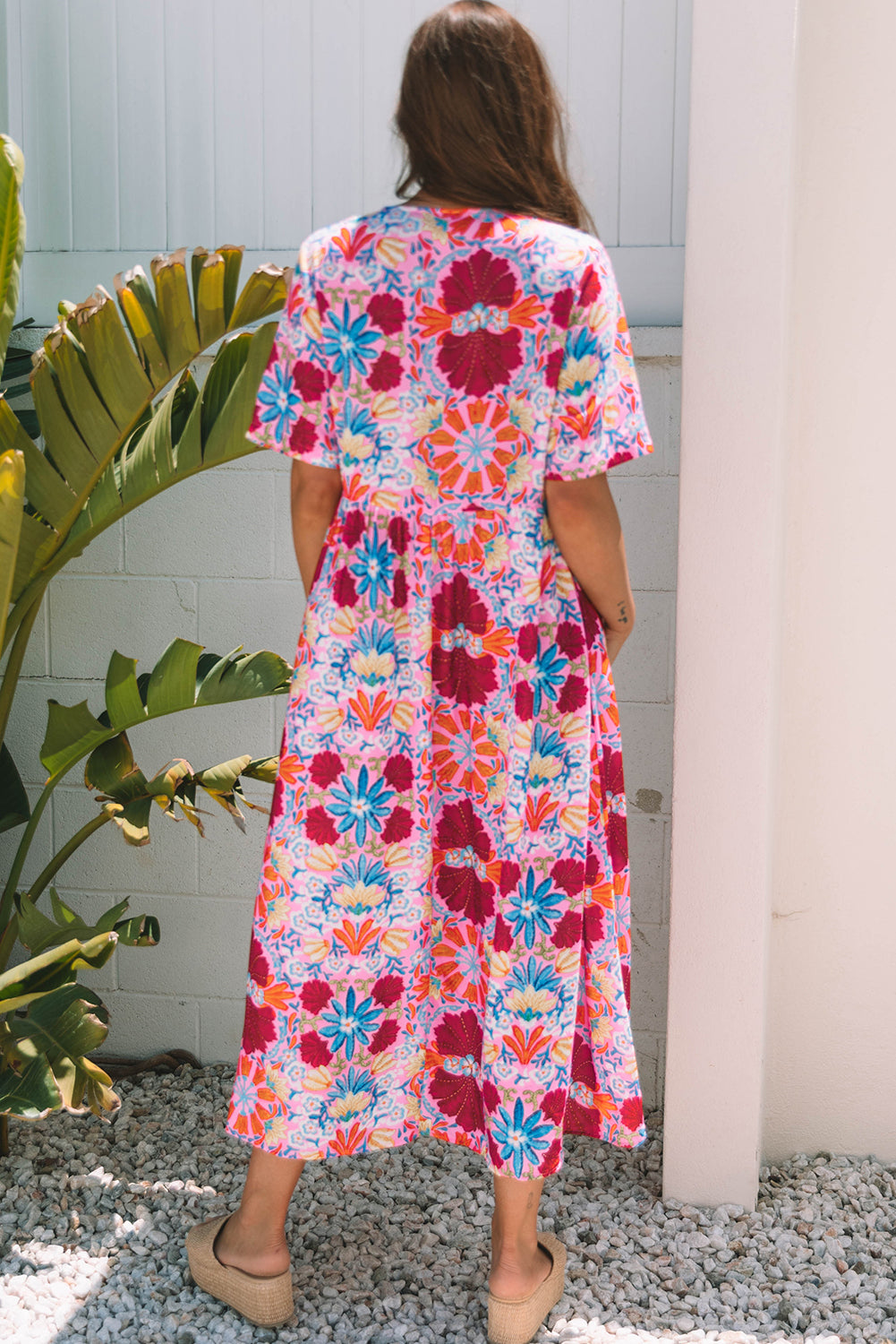 Lady of Leisure Floral Dress