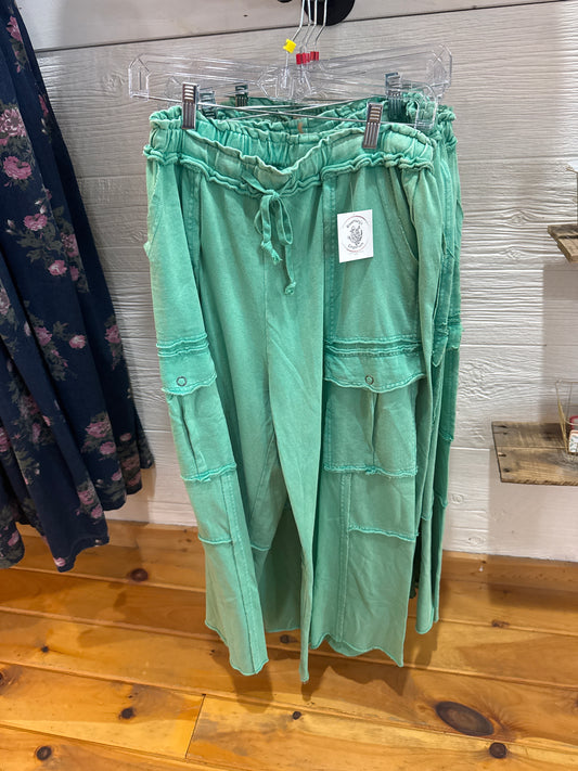 Easel Pants-Spring Green