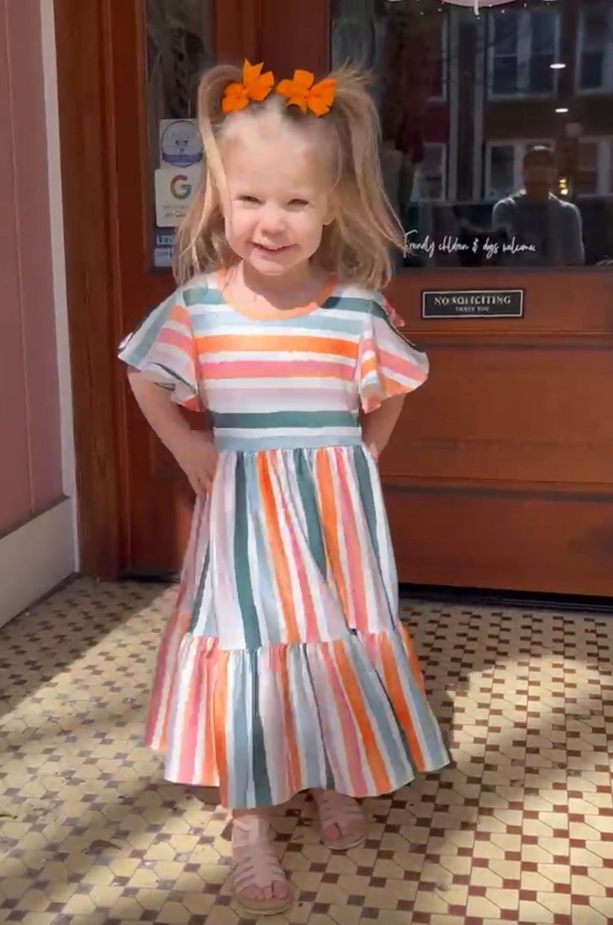 Boho Rainbow Dress