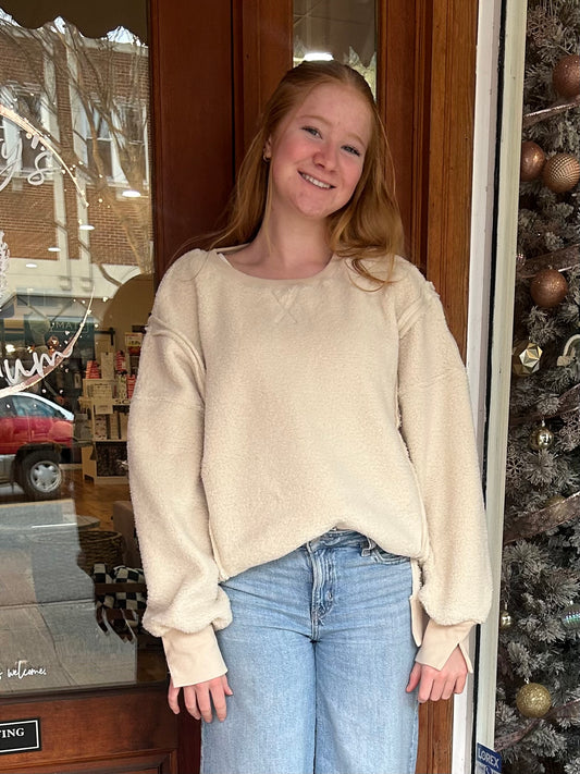 Very J Fleece Sweatshirt