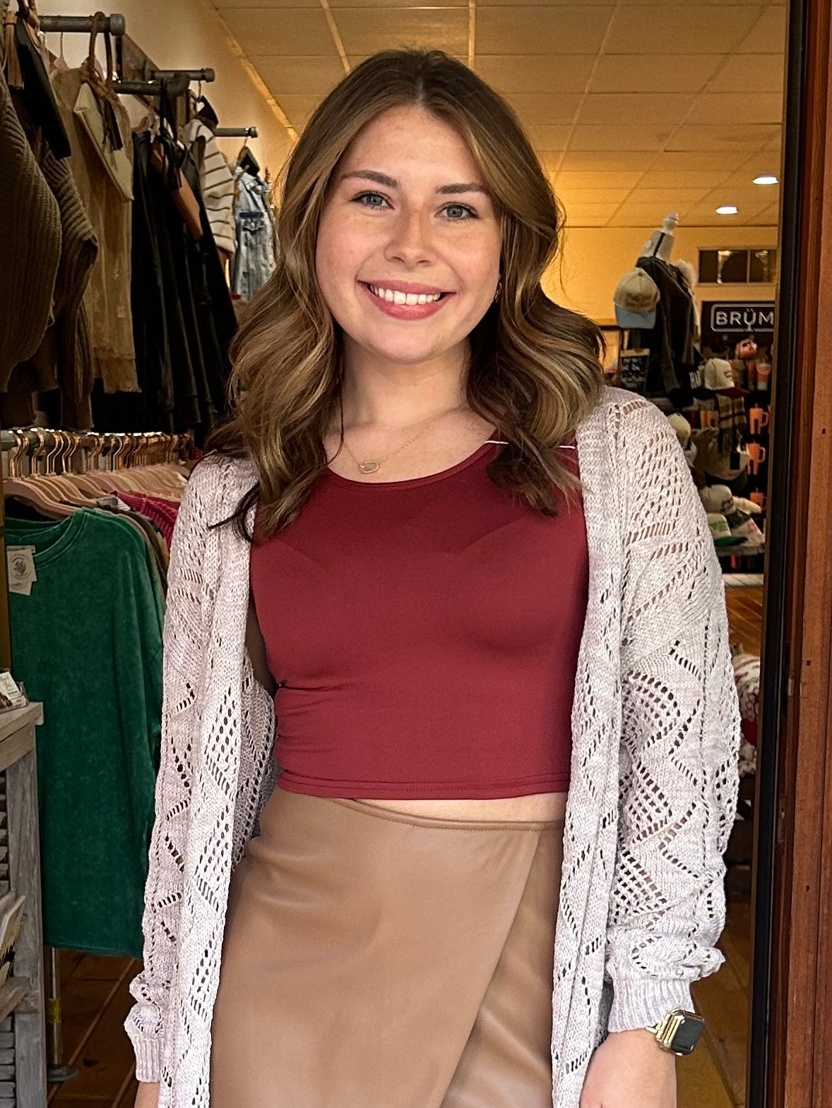 Sleeveless Crop Tank