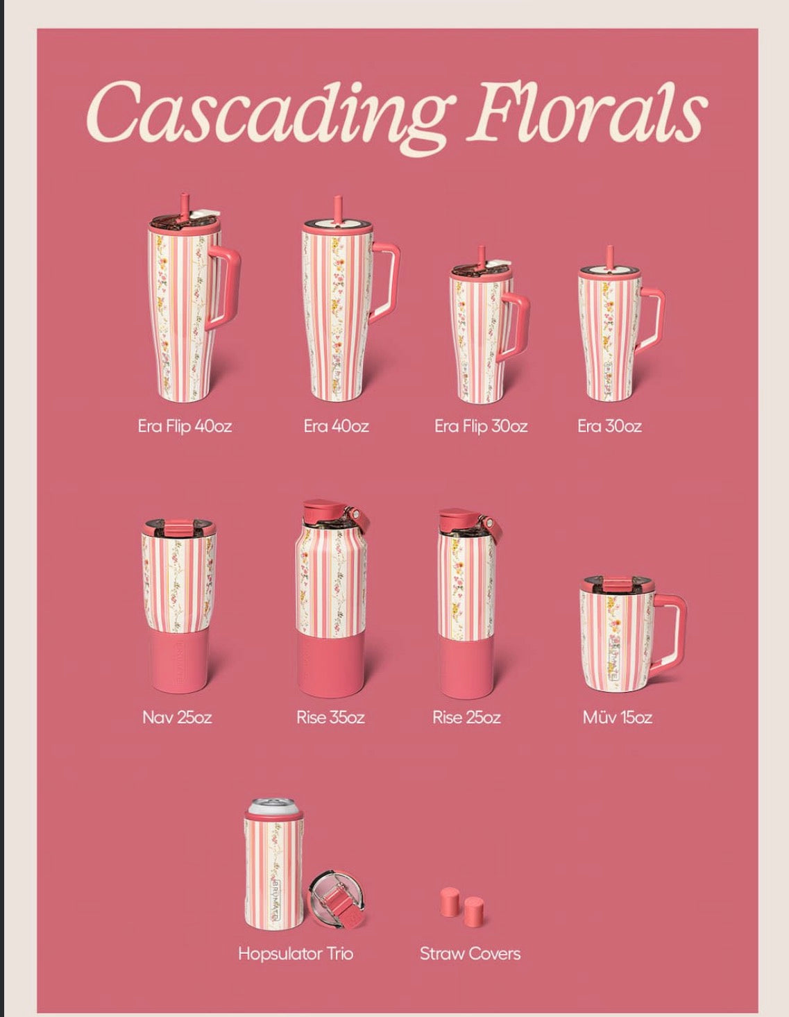 Brumate Collection-Cascading Florals
