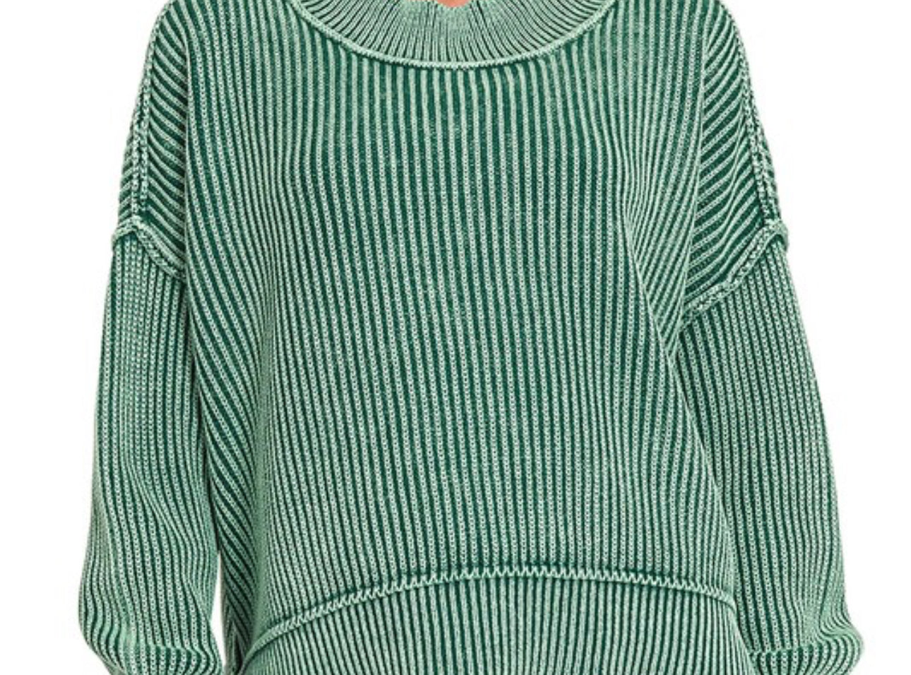 Oversized Cropped Sweater