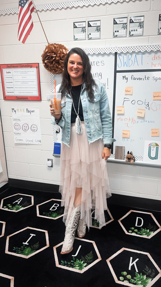 "Fancy Is My Name" Tulle Skirt