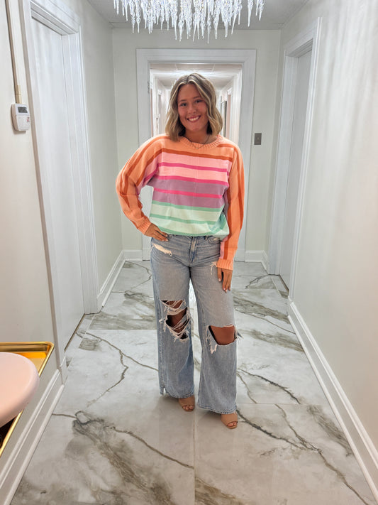 The Zalea LS Spring Sweater