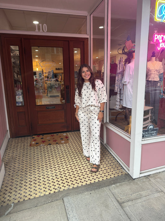 Polka Dot  2pc Set
