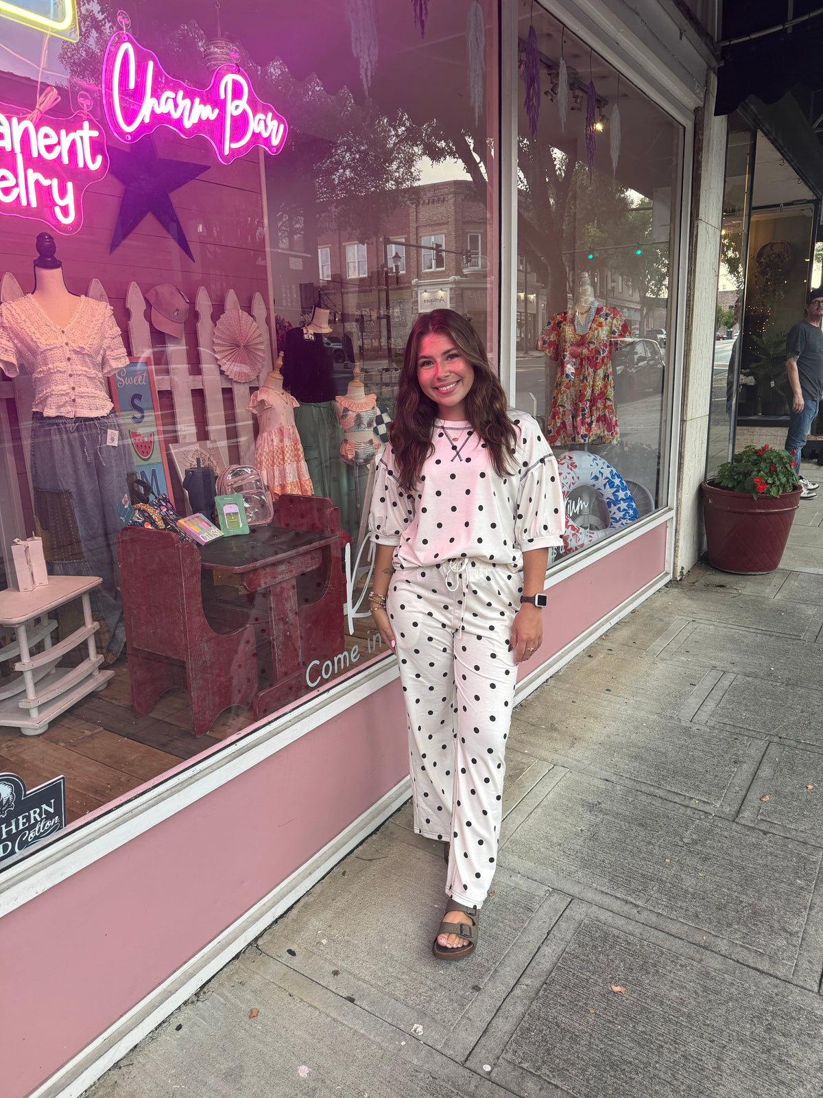 Polka Dot  2pc Set