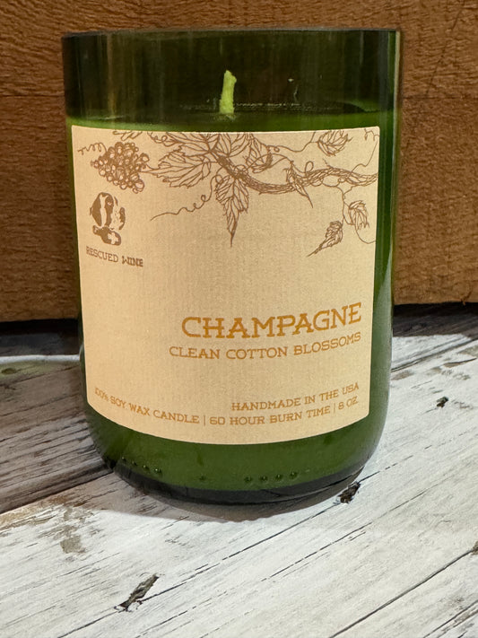 Champagne Candle