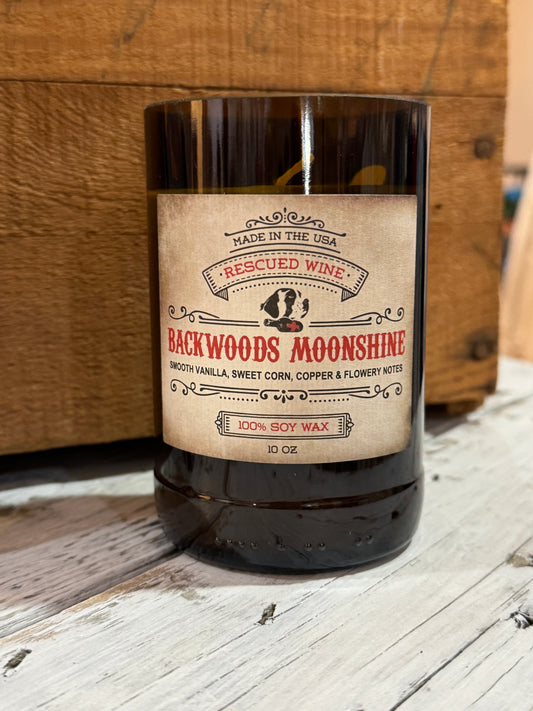 Backwoods Moonshine Candle