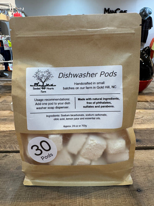 Natural Dishwasher Pods (30)