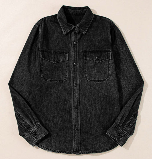 Black Denim Jacket