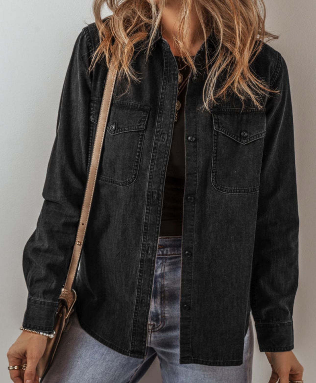 Black Denim Jacket