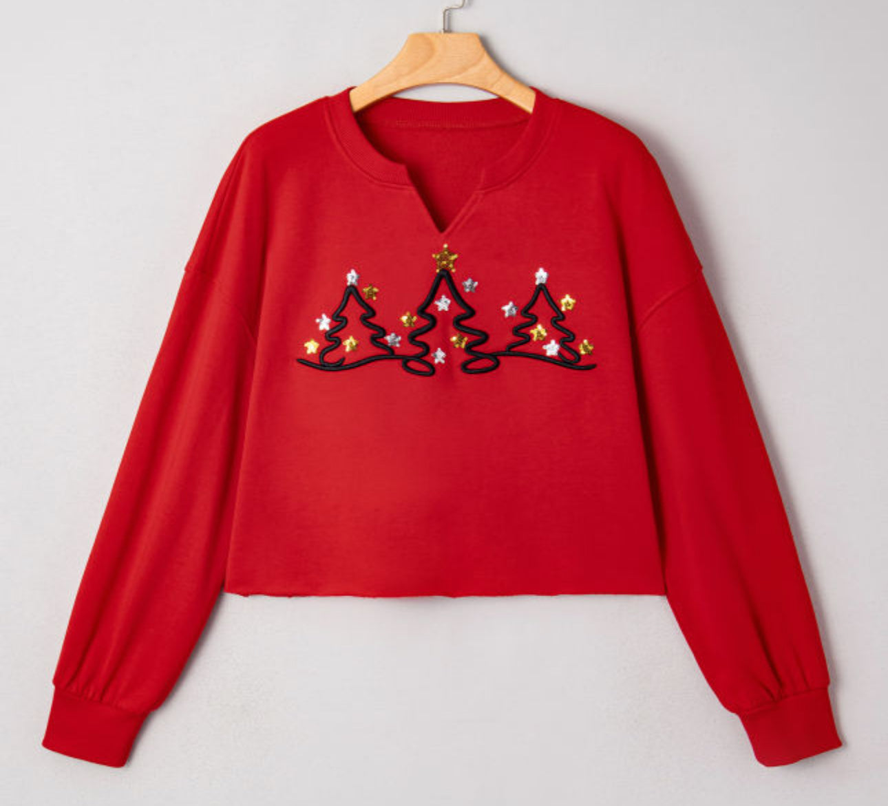 Cropped Tree Sweatshirt