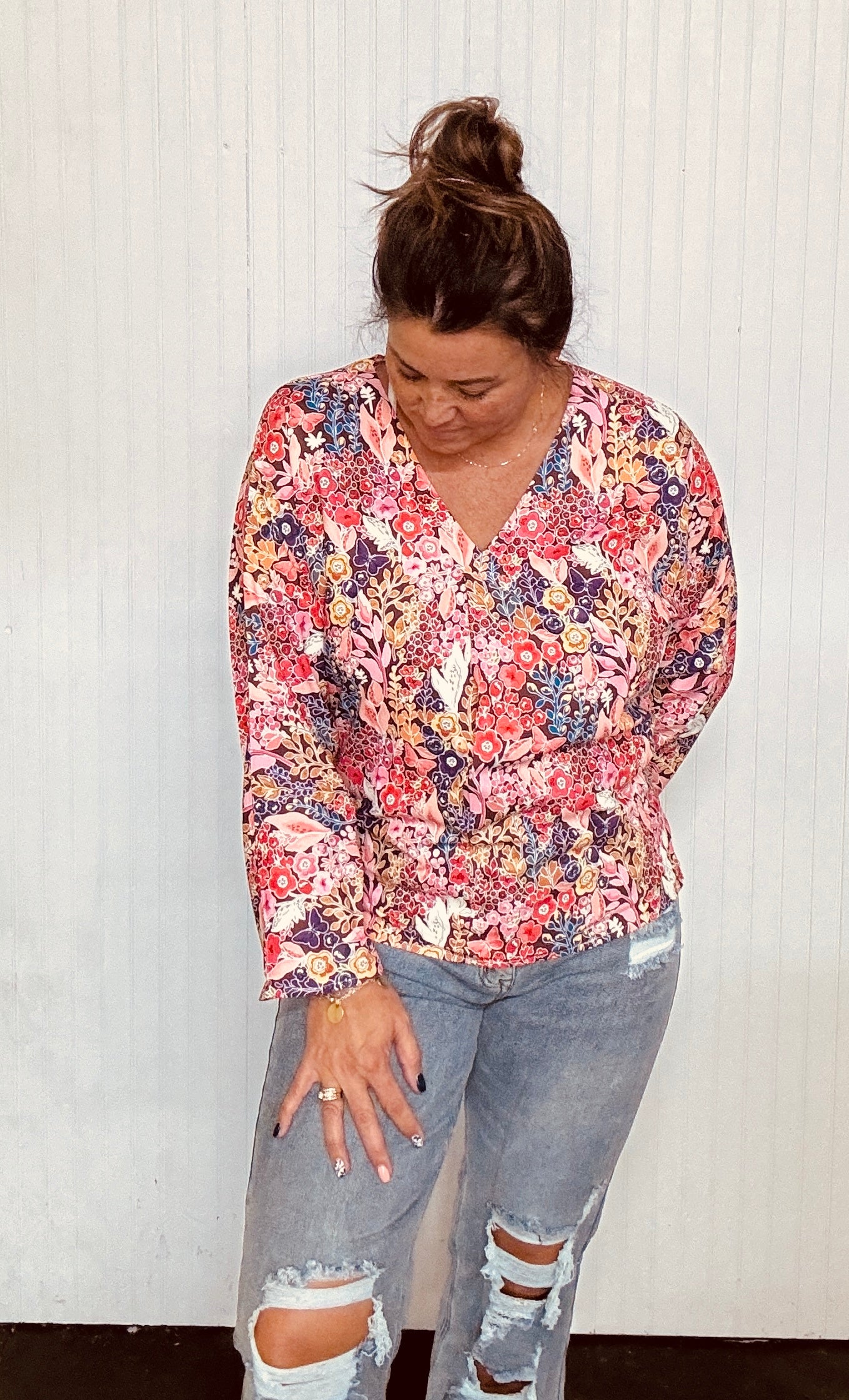 The Katherine Floral Blouse