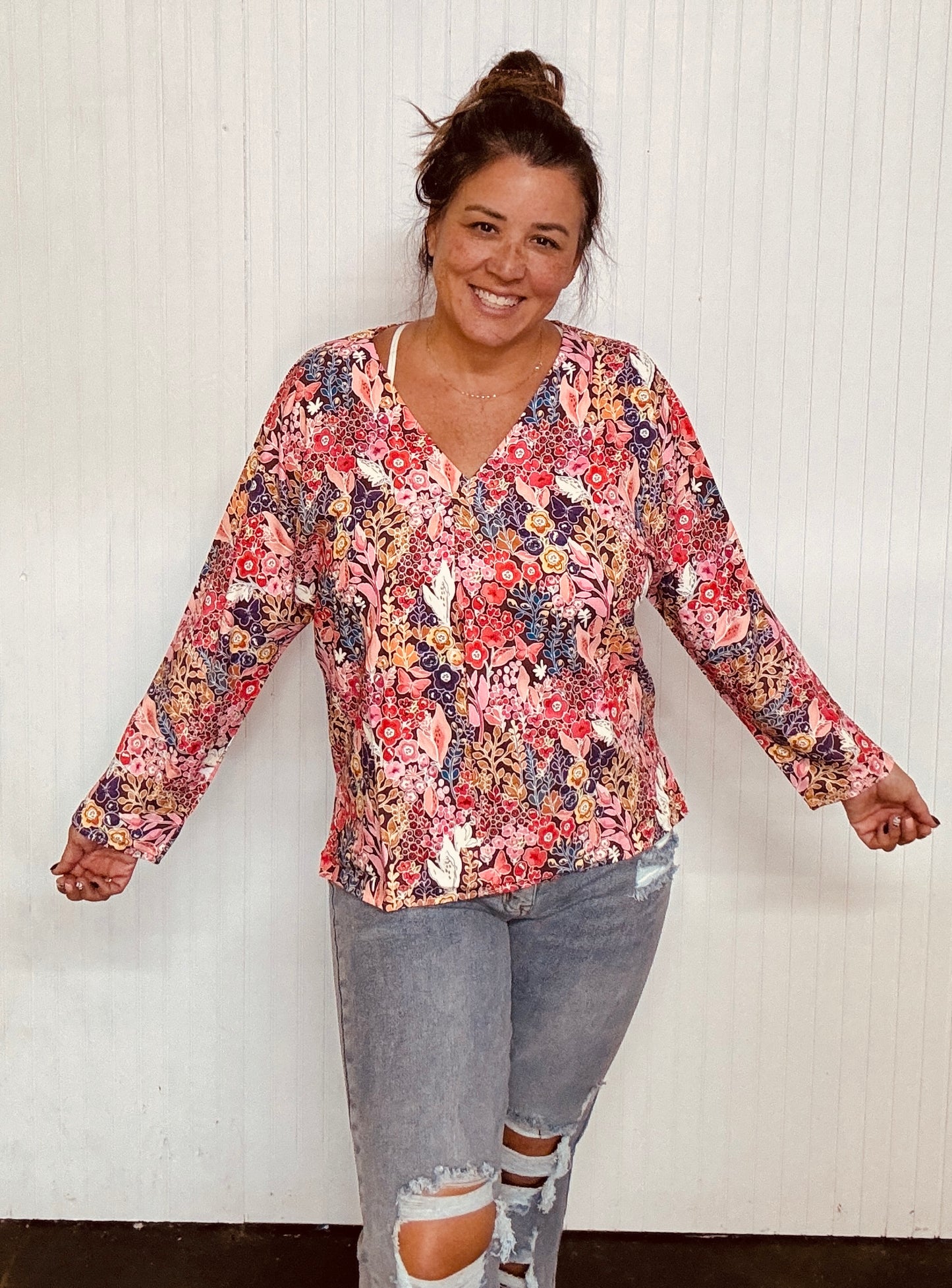 The Katherine Floral Blouse