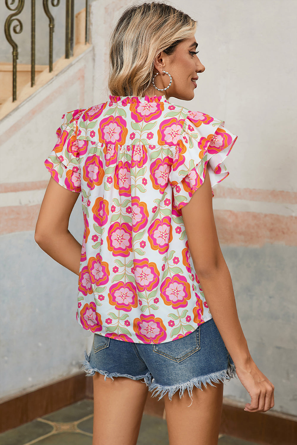 The Jenn Floral Top