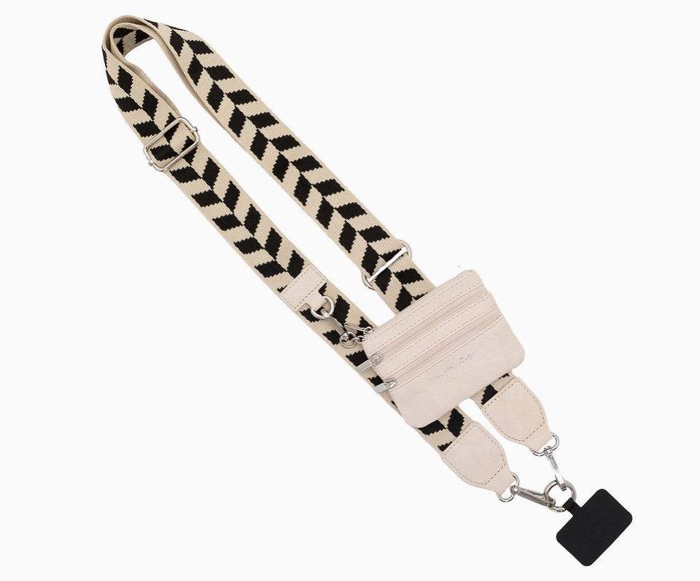 Clip & Go Crossbody Strap with Pouch