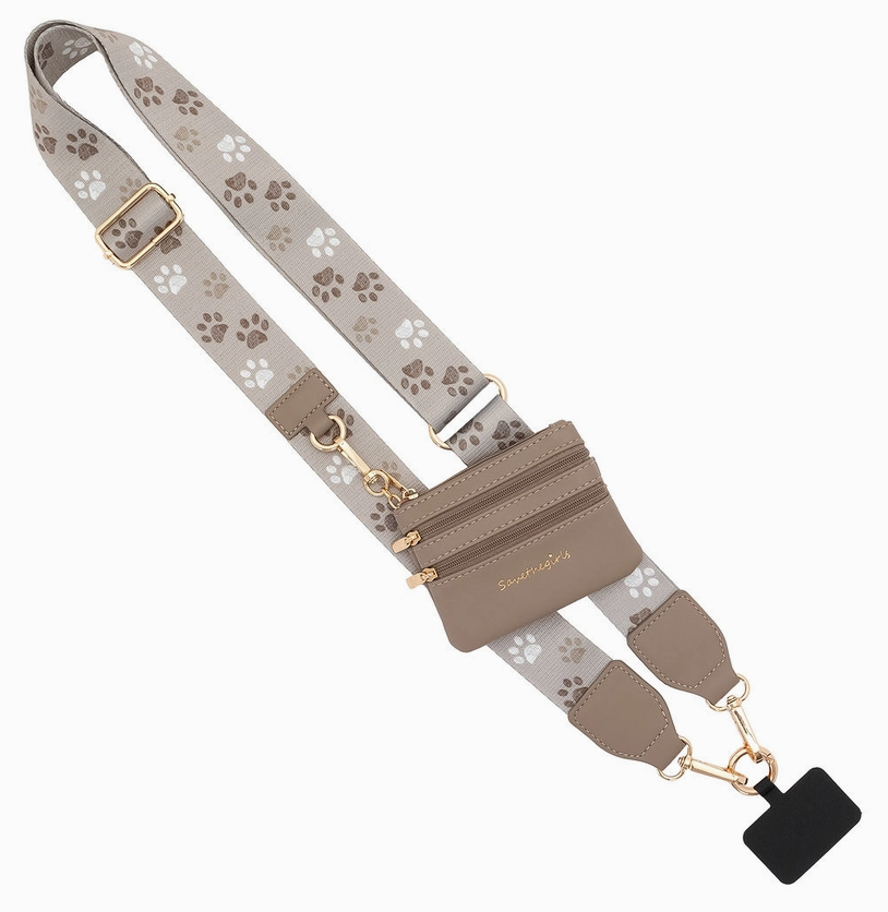 Clip & Go Crossbody Strap with Pouch