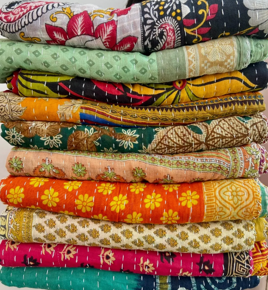 Kantha Blankets