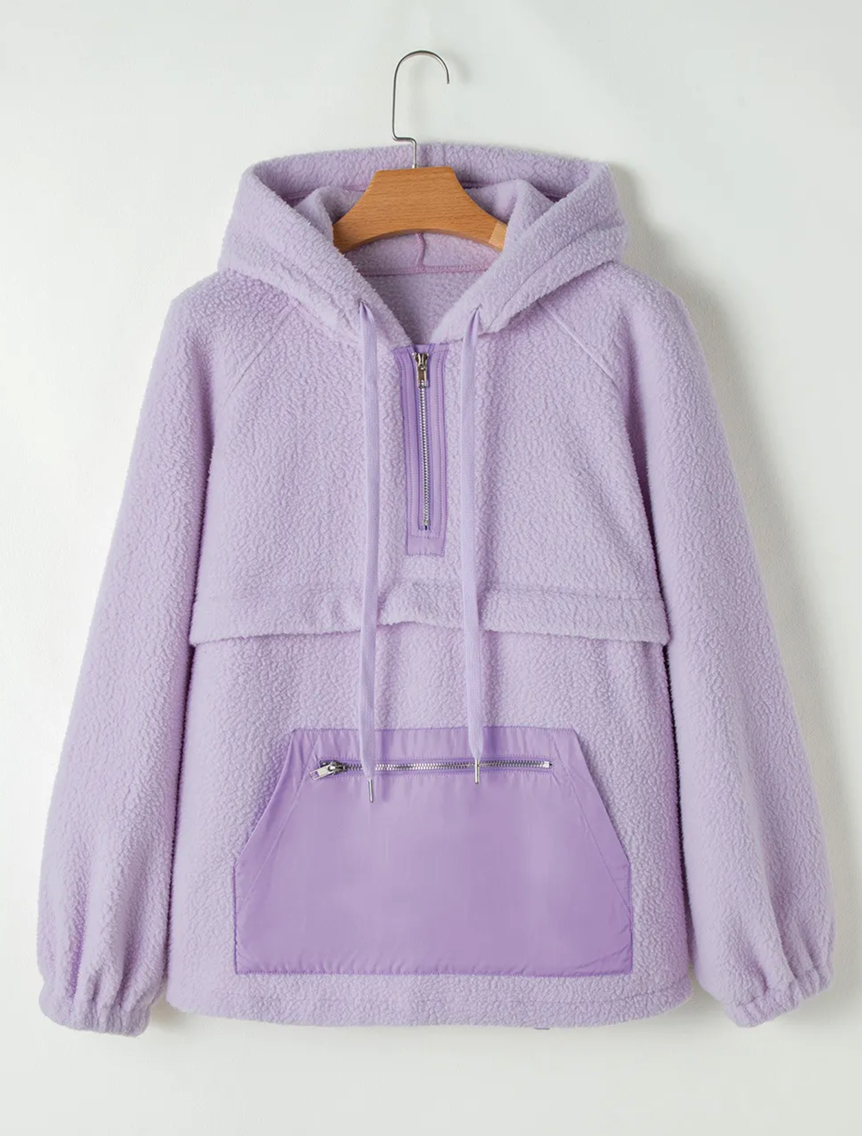 Fleece 1/4 Zip - Lavender