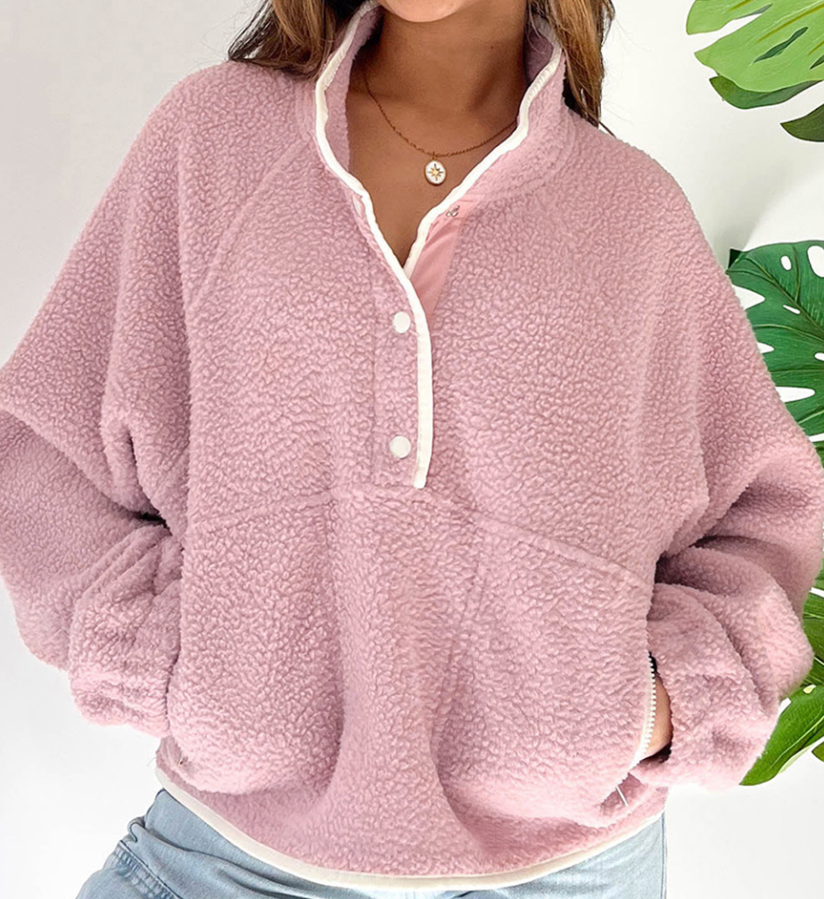 Blush Fleece Jacket