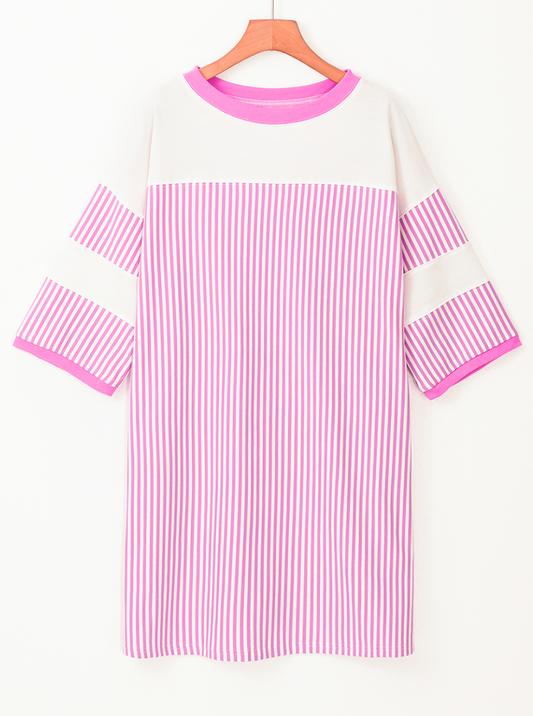 Patchwork Mini Dress
