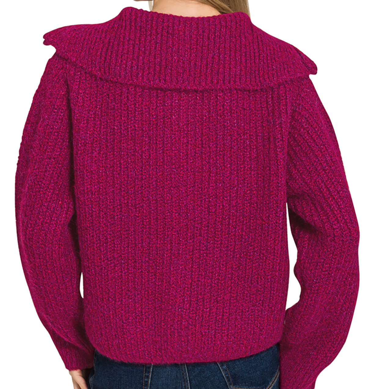 The Harper Full Zip Sweater