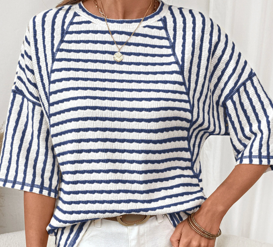 Textured Knit Top