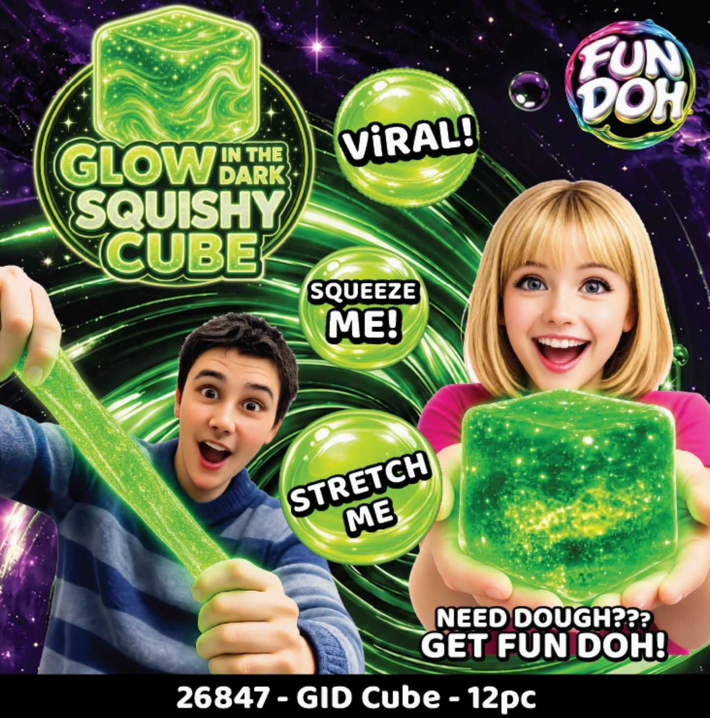 Glow in the Dark Cube