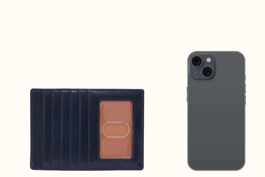 Hobo Euro Slide Card Case-Rosewood