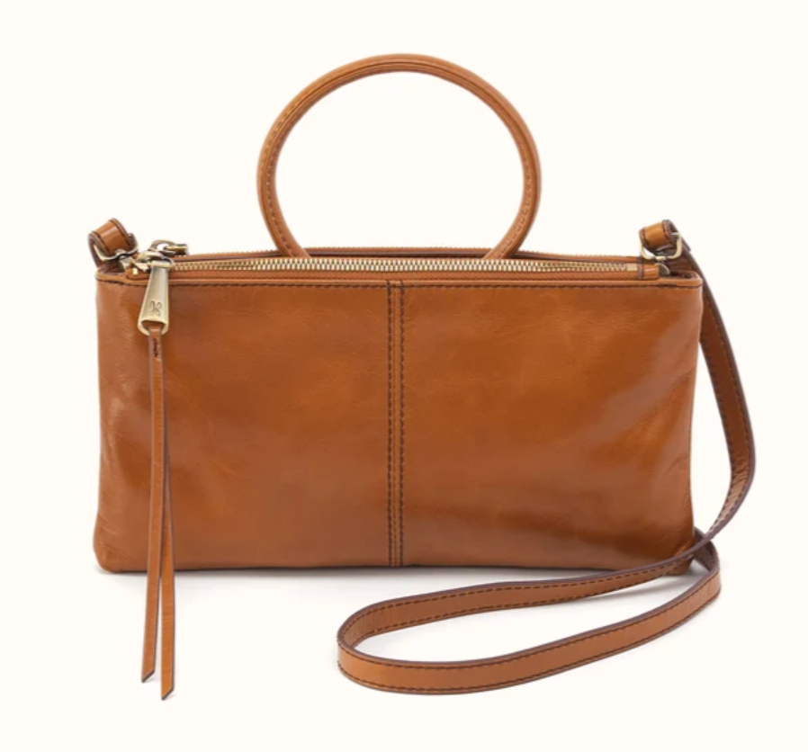 Hobo: Sable Crossbody-Truffle