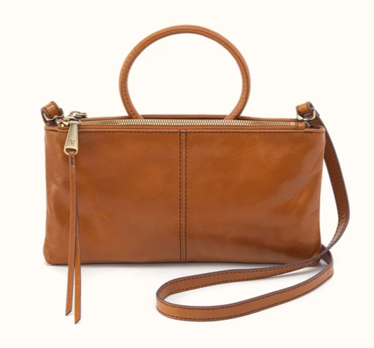 Hobo: Sable Crossbody-Truffle