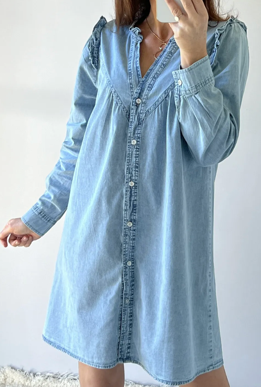 The Mable Denim Dress