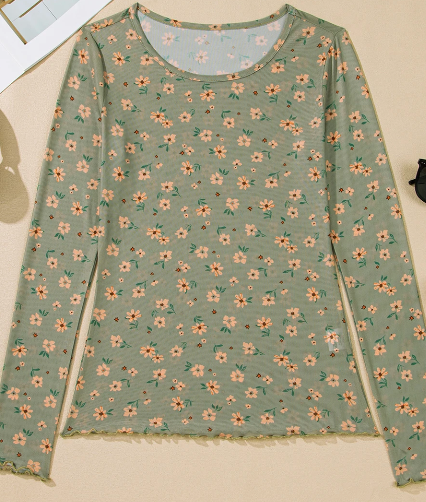 The Marigold Lace Top