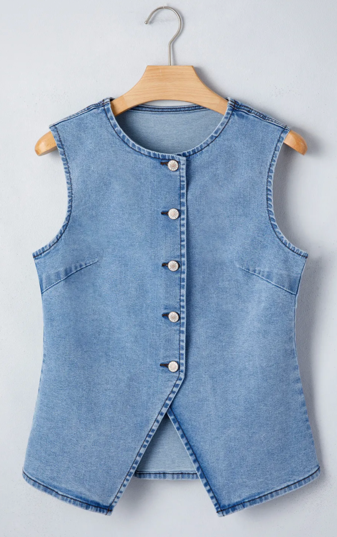 Western Denim Vest