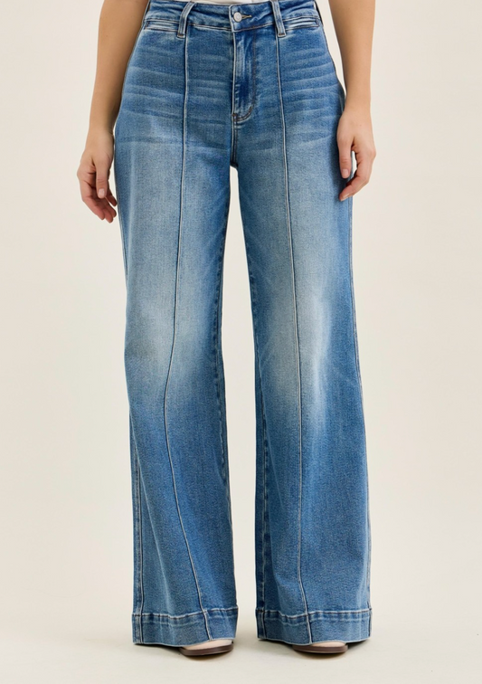 Palazzo Flare Jeans-Judy Blue